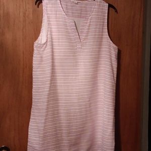 Beach Lunch Lounge Shift Dress XL